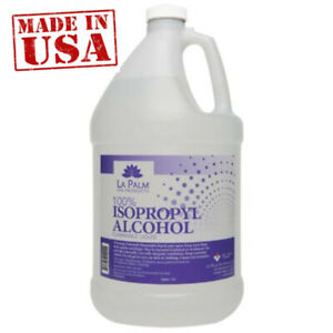 La Palm 70% Isopropyl Alcohol LaPalm Spa Product. 1 Gallon. SEALED. Made in USA.