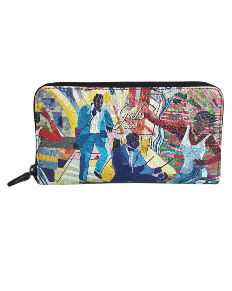 Portafoglio Pochette Gabs Gmoney17 Trip Black Gmoney17 Trip Bull Black Donna