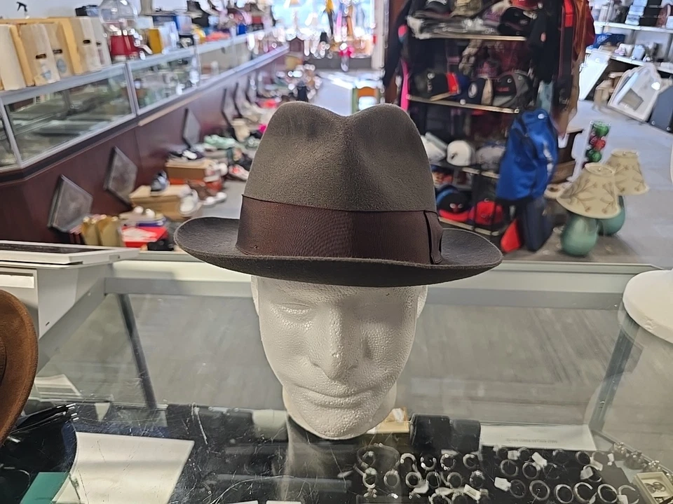 Borsalino Alessandria Felt Hat Size 60 / 7.5 US  - Image 1 of 4