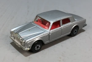 Vintage 1979 Matchbox Superfast #39 Rolls Royce Silver Shadow II Red Interior - Picture 1 of 4