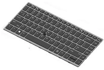 HP L14377-B71 Keyboard SWEDISH/FINNISH - Image 1 of 1