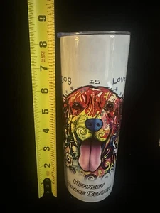 Kennedy Space Center Dog Is love Tall Becher Wasser Trinkbecher mit Deckel - Bild 1 von 4