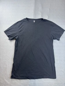 ASRV T Shirt Aesthetic Revolution Black Short Sleeve Shirt Mens Small DSG-0632 - Picture 1 of 7
