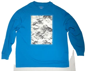Nike Air Jordan Shirt Men's XL Long Sleeve Blue Basketball Engineered For Flight - Bild 1 von 7
