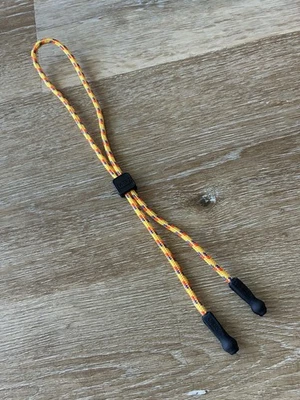 Chums Cuerda Gafas de sol Retenedor Correa Amarillo Naranja Ajustable Foto 1 de 4