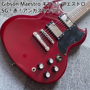 Gibson guitar Maestro SG Red Angus Young Musical Instruments - Picture 1 of 12