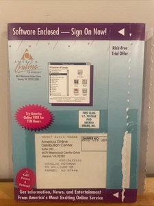RARE Version 1.1 America Online 3.5" Floppy Disk, AOL Collector's / Install Disk - Picture 1 of 20