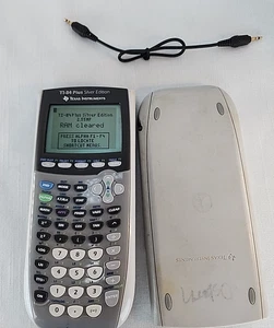 Calculatrice graphique Texas Instruments TI-84 Plus - Silver Edition - Testée - Photo 1/4