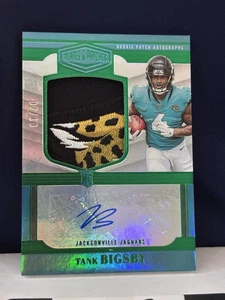 Tank Bigsby 2023 PLATES & Patches ROOKIE JAGS LOGO PATCH AUTO /10 RPA Jaguars - Picture 1 of 3