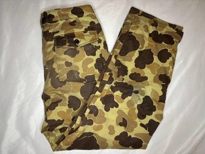 Vintage Cabelas Gore-Tex Lined Camouflage Hunting Pants Men’s 34 Made in USA - Image 1 of 4
