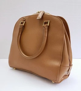 Stefano Bruno pebbled top handle satchel bag, made in Italy - Picture 1 of 9
