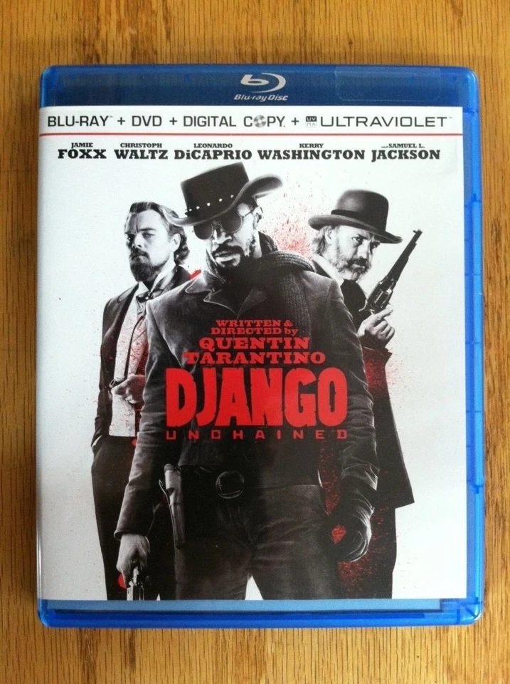 DJANGO UNCHAINED Combo Set BLU-RAY+DVD+DIGITAL COPY+ULTRAVIOLET (Quentin Tar... - Image 1 of 1