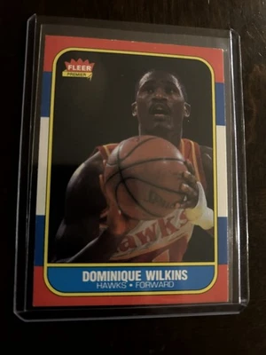 1986-87 Fleer No121 — Доминик Уилкинс RC HOF - Изображение 1 из 2