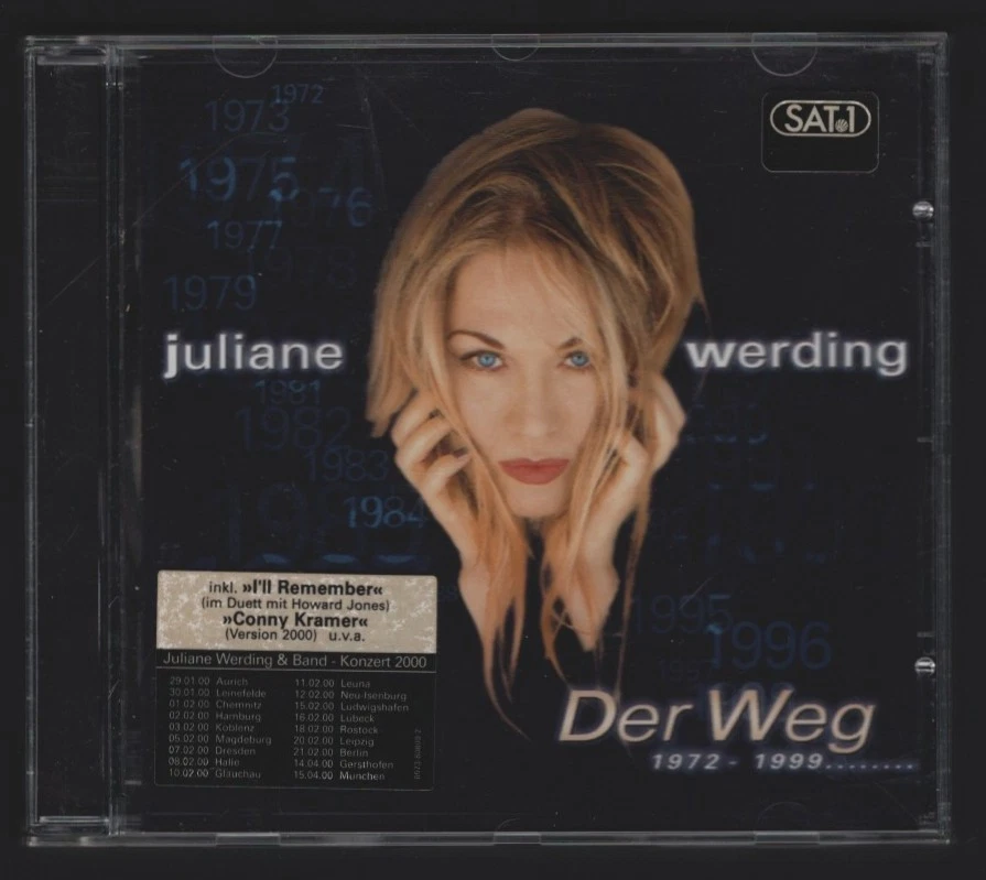 JULIANE WERDING - DER WEG 1972-1999 - CD ALBUM WEA 1999 -GREATEST HITS - BEST OF - Bild 1 von 2