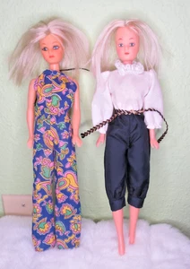 2 splendide bambole clone Barbie vintage - Foto 1 di 5
