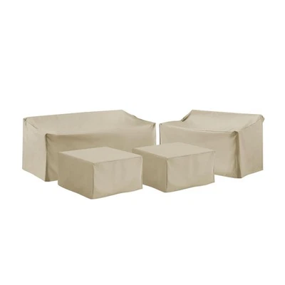 4Pc Outdoor Sectional Furniture Cover Set - Image 1 of 4