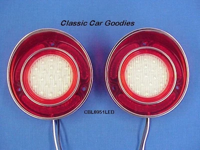 Luces de reversa LED para Chevrolet Corvette 1968-1973 Foto 1 de 4