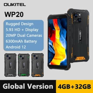 Global Version 5.93" Oukitel WP20 Rugged Smartphone 4GB+32GB 6300mAh Android 12 - Picture 1 of 18