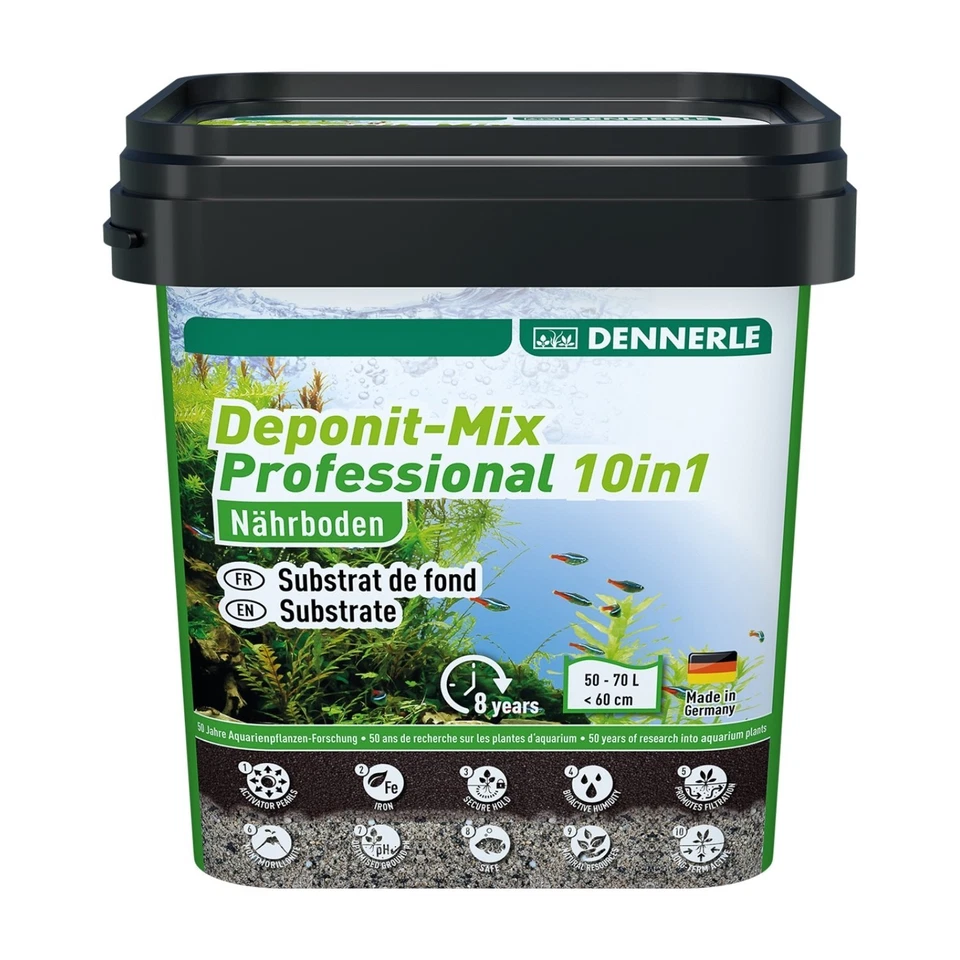 Dennerle DeponitMix Professional 10in1 2,4 kg Aquarium Multimineral-Nährboden