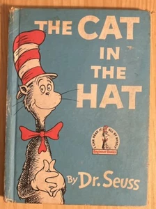 Vintage Dr Seuss 1957 The Cat In The Hat Book Club 1st First Edition - Picture 1 of 7