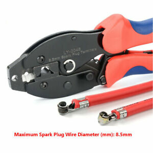 LY-2048 Spark Plug Crimping Pliers for Spark Plug Stripping Tool Wire Crimper GT