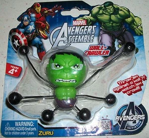 Marvel Incredible Hulk Avengers Superhero Wall Crawler Stocking Stuffer Xmas Toy - Picture 1 of 1