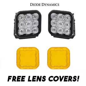 Diode Dynamics SS5 Sport LED Flood Light Kit w/ Multi Backlight Colors & Covers - Picture 1 of 9