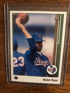 Nolan Ryan Card 774 1989 Upper Deck Baseball Card