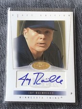 2004 Fleer Hot Prospects Draft Edition /299 Jay Rainville #102 Auto