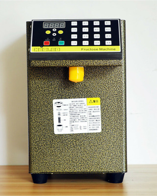 Auto 16-cell  Bubble Tea Sugar Dosage Dispenser Quantitative Fructose Machine • 219.95£
