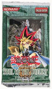 2004 Yu-Gi-Oh! 1st Edition English Soul of the Duelist Sealed Booster Pack
