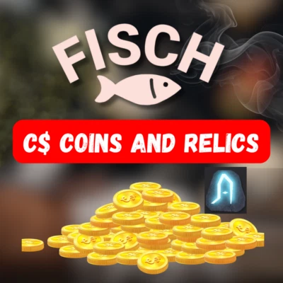 FISCH 100K -100M COINS | C$ | ENCHANT RELICS| FAST Delivery & Cheap