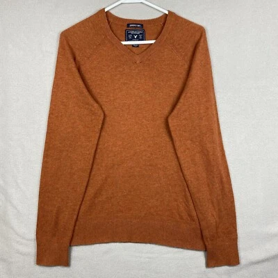 Camisa American Eagle Adulto Pequeña Naranja Muy Suave Cuello en V Manga Larga Para Mujer Foto 1 de 4