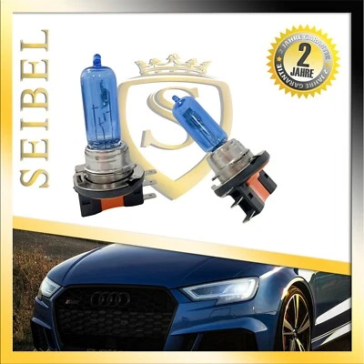 2er Set H15 55W Xenon Style/ Look Fernlicht Tagfahrlicht Weiß Halogen für VW NEU - Bild 1 von 4