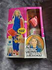 1977 Kenner Bionic Woman in Track Suit with Mission Purse and Accesories, Box