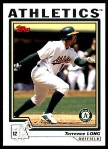 2004 TOPPS TERRENCE LONG OAKLAND ATHLETICS #65