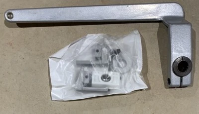 Stanley Magic Force Right Hand Inswing Door Arm Assembly w/ Hardware - Silver