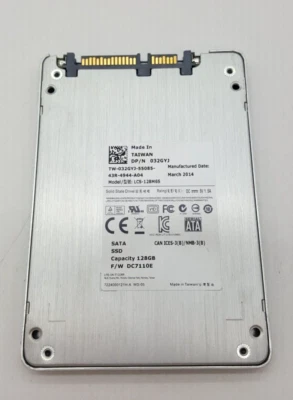 Dell Lite-on LCS-128L9S 128GB SSD 0XRV8D SATA  2.5" Solid State Drive - Image 1 of 3