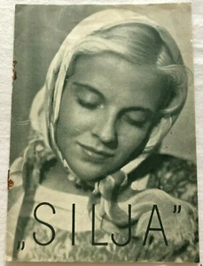 Nuorena nukkunut Regina Linnanheimo Otso Pera De Colección 1937 Programa de Película Danesa - Imagen 1 de 5