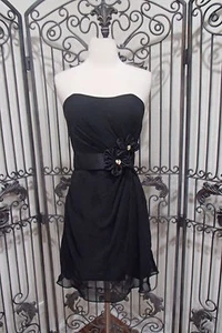 G1211 PRETTY MAIDS 22436 SCHWARZ GR. 2 ABSCHLUSSBALL FORMELLES FESTKLEID KLEID - Bild 1 von 1