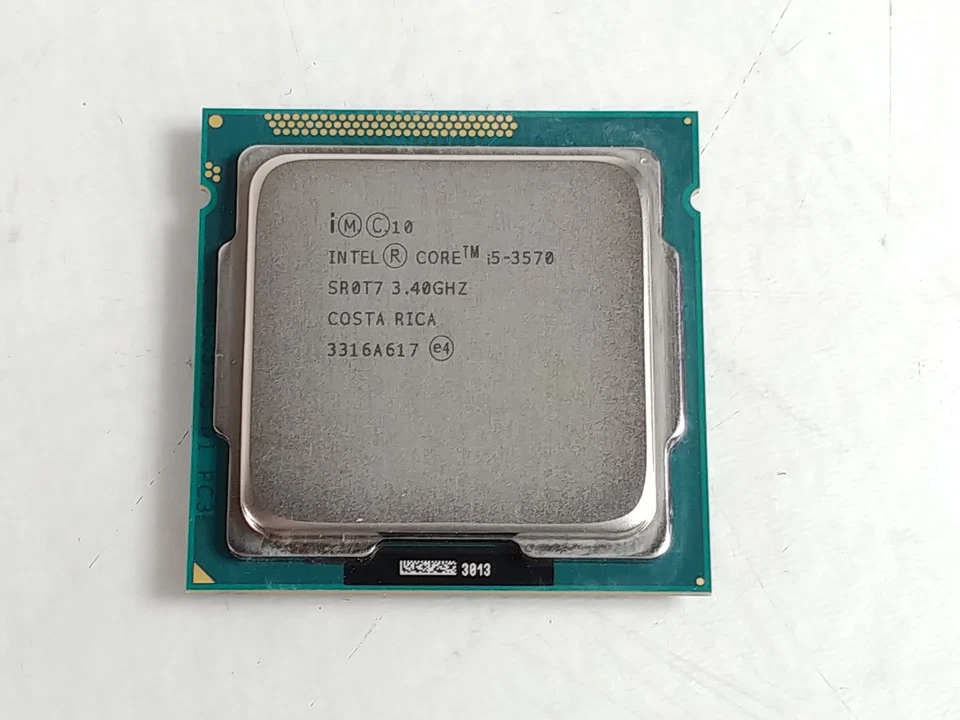 Intel Core i5-3570 3.4 GHz LGA 1155 5 GT/s Desktop CPU Processor SR0T7 - Image 1 of 4