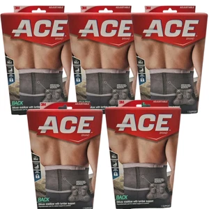 5 Pack ACE Deluxe Back Stabilizer Lumbar Support Neoprene Brace 32–48 New - Picture 1 of 1