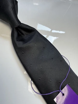 NUEVO CON ETIQUETAS VERSO 9 MULTICOLOR LUNARES ESTILO ESTAMPADO SEDA DISEÑOS CORBATA Y PAÑUELO Foto 1 de 4