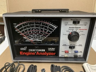 Analizador de Motor Sears Craftsman Modelo No.161.210400 De Colección Usado Hecho en EE. UU. Foto 1 de 4