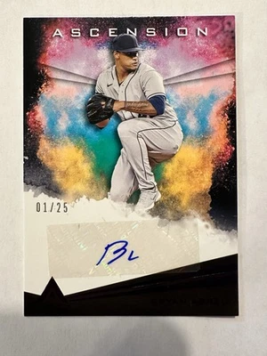 2021 Panini Chronicles - Ascension Autographs Bryan Abreu #AA-BA Purple 1/25 - Image 1 of 3