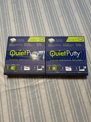 Masilla silenciosa de yeso PABCO - Masilla acústica para paneles de yeso con clasificación de fuego | 10 hojas Foto 1 de 3