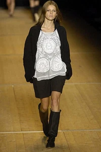ISABEL MARANT 100% cotton Black embroidered blouse 1 - Picture 1 of 6