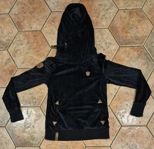 LADIES NAKETANO VELOUR HOODIE - M - Picture 1 of 3