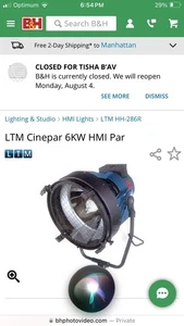Ltm 6k Par With Barn door - Picture 1 of 1