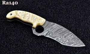 8.5" New Arrivel Custom Handmade Damascus Steel Hunting Skinner Knife Resin. - Picture 1 of 9